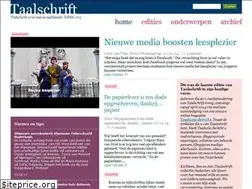 Sites similar to taalschrift.org