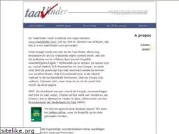 Sites similar to taalvlinder.com