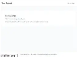 Sites similar to taarreport.com