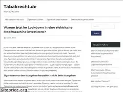 Sites similar to tabakrecht.de