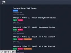 Sites similar to tabandspace.com