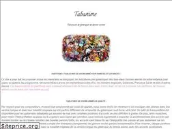 Sites similar to tabanime.com