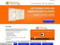 Sites similar to tabble.de