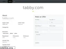 Sites similar to tabby.com