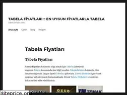 Sites similar to tabelafiyatlari.com.tr
