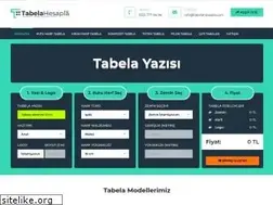 Sites similar to tabelahesapla.com