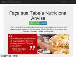 Sites similar to tabelanutricionalanvisa.com.br