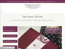 Sites similar to tabelionatoportobelo.com.br