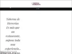 Sites similar to tabernaherrerias.es