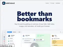 Sites similar to tabextend.com