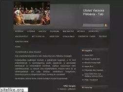 Sites similar to tabiplebania.hu