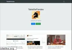 Sites similar to tabladeflandes.com