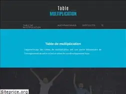 Sites similar to table-multiplication.fr