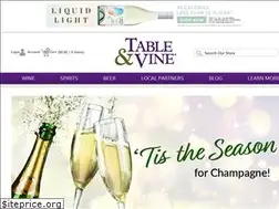 Sites similar to tableandvine.com