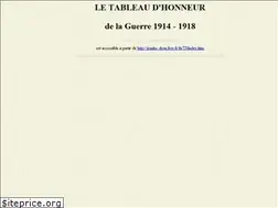 Sites similar to tableaudhonneur.free.fr