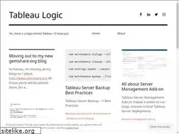 Sites similar to tableaulogic.wordpress.com
