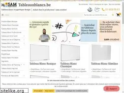 Sites similar to tableauxblancs.be