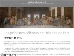 Sites similar to tableauxcelebres.com