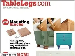 Sites similar to tablelegs.com