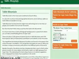 Sites similar to tablemountainnationalpark.org