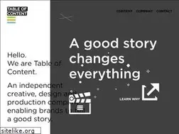 Sites similar to tableofcontent.com