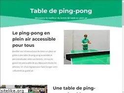 Sites similar to tablepingpong.ca