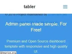 Sites similar to tabler.io