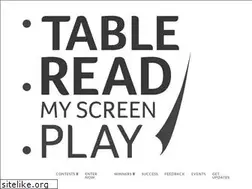 Sites similar to tablereadmyscreenplay.com