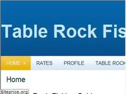 Sites similar to tablerockfishingguide.com