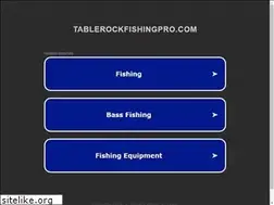 Sites similar to tablerockfishingpro.com
