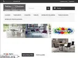 Sites similar to tables-et-chaises.com