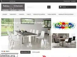 Sites similar to tables-et-chaises.fr