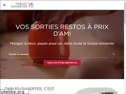Sites similar to tables-ouvertes.ch