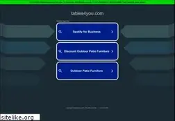 Sites similar to tables4you.com