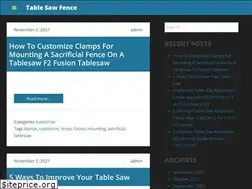 Sites similar to tablesawfenceonline.com