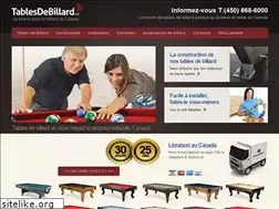 Sites similar to tablesdebillard.ca