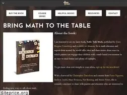 Sites similar to tabletalkmath.com
