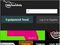 Sites similar to tabletennisdaily.co.uk