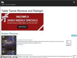 Sites similar to tabletennisdb.com