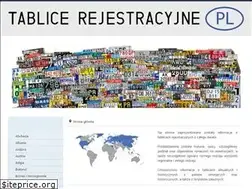 Sites similar to tablicerejestracyjne.pl