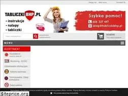 Sites similar to tabliczkibhp.pl