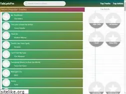 Sites similar to tablyricfm.com