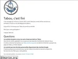 Sites similar to tabou.be