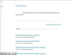 Sites similar to tabreturn.github.io