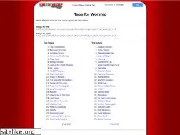 Sites similar to tabsforworship.com