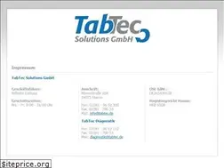 Sites similar to tabtec.de