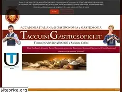 Sites similar to taccuinigastrosofici.it