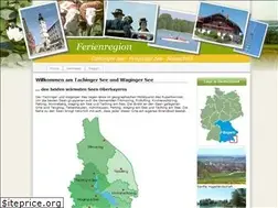 Sites similar to tachingersee.de