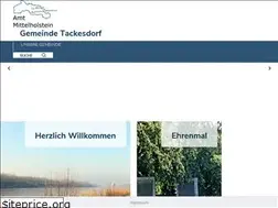 Sites similar to tackesdorf.de