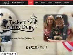 Sites similar to tackettservicedogs.com
